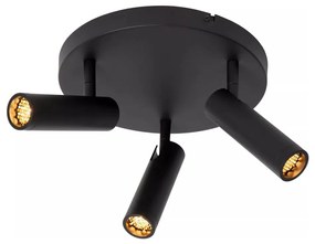 Lucide 22974/13/30 - GRADO spotlámpa 3xGU10/12W/230V fekete