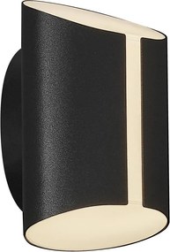 NORDLUX 2118201003 GRIP Modern Kültéri Fali Lámpa Fehér, Fekete LED IP54