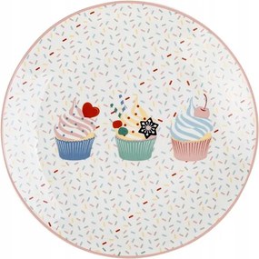 Muffi porcelán desszertes tányér 20 cm