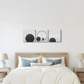 Kép - Kontraszt (órával) (90x30 cm)