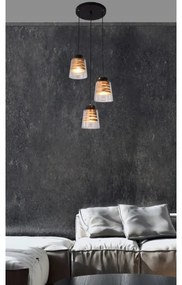 Csillár zsinóron FRESNO 3xE27/60W/230V