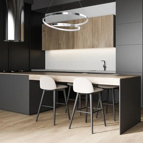 LED Csillár zsinóron LUCERO LED/48W/230V fényezett króm