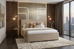 DIDI ágy 140x200 cm Bézs Matraccal