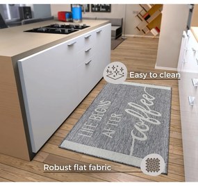 Szürke szőnyeg 92x150 cm Cucina – Hanse Home