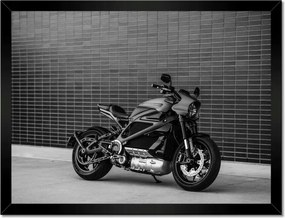 Poszterek keretben 40x30 Harley Davidson Motorkerékpár