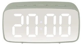 Világoszöld digitális ébresztőóra - Karlsson