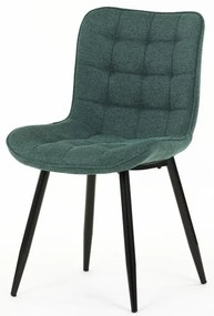 Zöld Szövet Étkezőszék. HC-462 GRN2