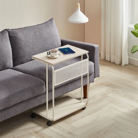 Mobil kisasztal MIREZO 55x33cm, bézs