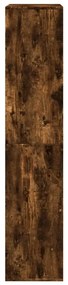 füstös tölgy színű szerelt fa térelválasztó 100 x 33 x 155,5 cm