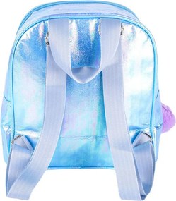 Disney Jégvarázs Sparkly hologrammos hátizsák, táska 21 cm