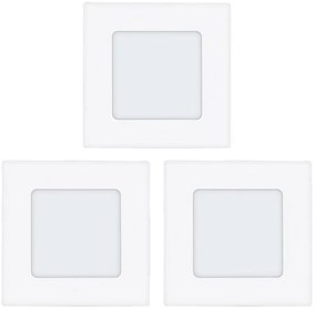 Eglo 78196 - 3 darabos LED beépíthető mennyezeti lámpa szett 3xLED/2,7W/230V