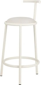 Bézs fém bárszék (ülésmagasság 68 cm) Hogo – noo.ma