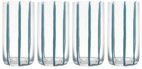 Pohár szett 4 db-os 450 ml Stripe – Ladelle