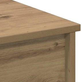 Dohányzóasztal kézműves tölgy 102 x 50 x 52.5 cm Faanyag