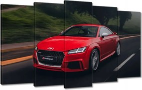 Vászonkép 100x60 Piros Audi Autó