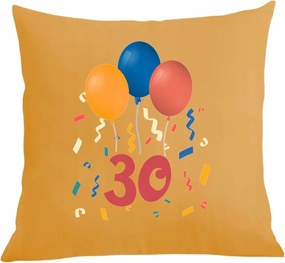 Szülinapi párna párnahuzat Személyre szabott Életkor Ajándék