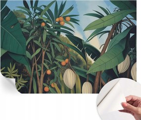 Design fali fotótapéta öntapadós Trópusi dzsungel 152x104