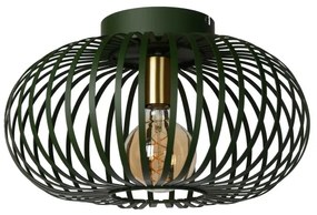 Lucide 78174/40/33 - Mennyezeti lámpa MANUELA 1xE27/60W/230V átm. 39,5 cm zöld