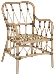 Natúr színű szőtt fotel – Ixia