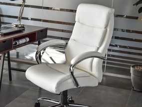 Fotel Luxus (fehér + króm). 1109949