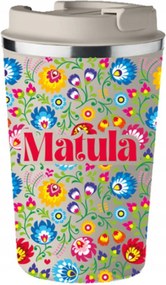 Prémium termo bögre Bézs Matula Anyák napi ajándék KT_177_b