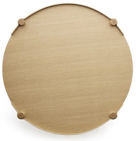 Fa asztal 80cm, tölgy - COOEE