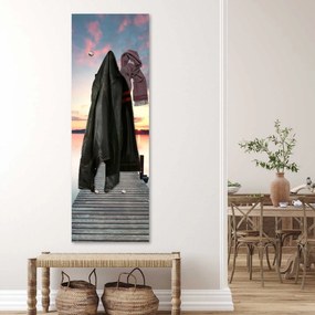Gario Fali fogas Naplemente a tó felett Méret: 40 x 118 cm