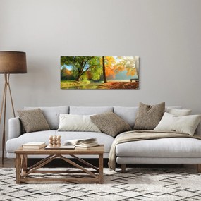 Kép - Nyugodt őszi táj (120x50 cm)