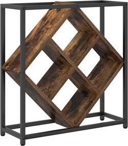 vidaXL Borágas Füstölt tölgy 51 x 18 x 52,5 cm Faanyag
