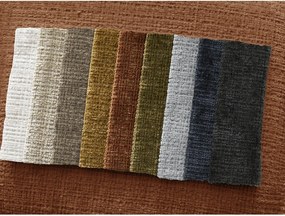 Narancssárga zsenília kanapé 276 cm Neil – Bobochic Paris