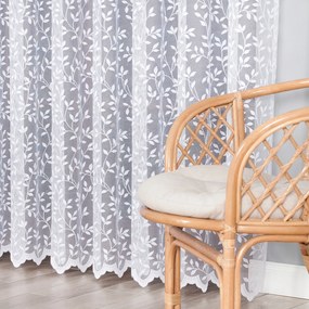 Finom Jacquard Függöny, Kész Szalaggal 400x250