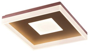 Viokef MADLIN mennyezeti lámpa, barna, 3000K melegfehér, beépített LED, 2492 lm, VIO-4239900