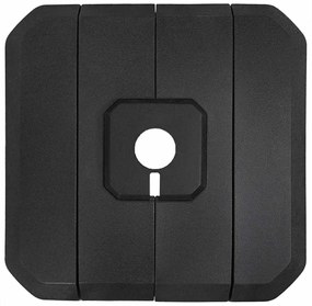 Kantilever Napernyő Talapzat Készlet 4 pcs Fekete