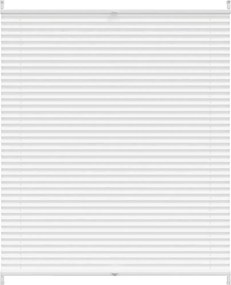 vidaXL Plisse Roló 100 x 150 cm Fehér Redős Roló