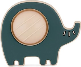 PETITE&amp;MARS Szilikon játék Elephant Edwin Misty Green 6hó+