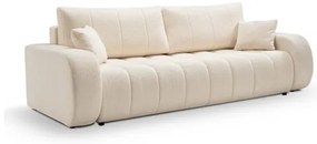 DESIO kinyitható háromszemélyes kanapé, bézs