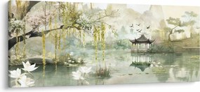 Kép - Kínai tó (120x50 cm)