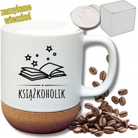 Fehér Bögre Parafa Vicces Ajándék Könyvmániás