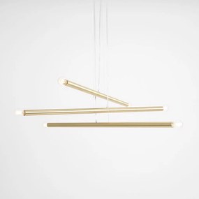 ALDEX 1072K40 TUBO Modern Led Függesztett Lámpa Sárgaréz E14 IP20