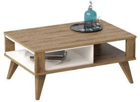 IONIS dohányzóasztal 40x90 cm barna/fehér