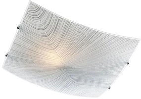 Redo 05-812 - SHAKE mennyezeti lámpa 1xE27/42W/230V 29,5x29,5 cm fehér