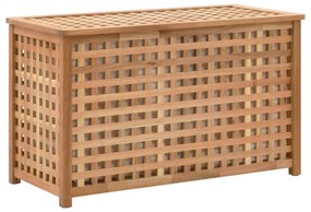 tömör diófa szennyestartó láda 77,5 x 37,5 x 46,5 cm