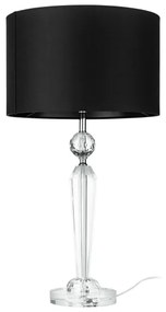 Eglo 390158 - Asztali lámpa PASIANO 1xE27/40W/230V fekete