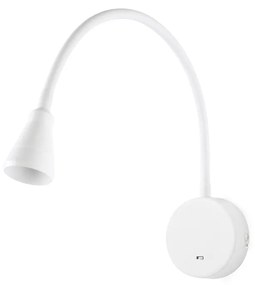 FARO BEL fali lámpa, fehér, beépített LED, IP20, 41029