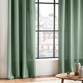 Zöld függöny 140x260 cm Essentiel – douceur d'intérieur
