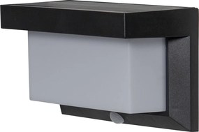 Valla napelemes fali LED lámpa, 20 x 12 cm - Star Trading