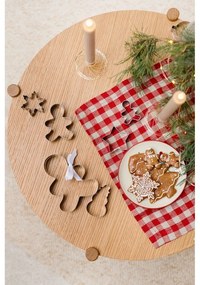 Textil tányéralátét 35x45 cm Red Gingham – Linen Tales