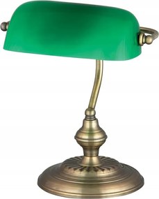 Bank asztali lámpa max. 60W E27 IP20 bronz
