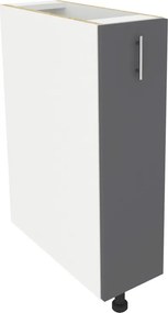 Benita Antracit-Fehér 20x50x80 cm N