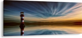 Világítótorony képe (120x50 cm)